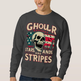Sudadera Fantasmas, estrellas y rayas