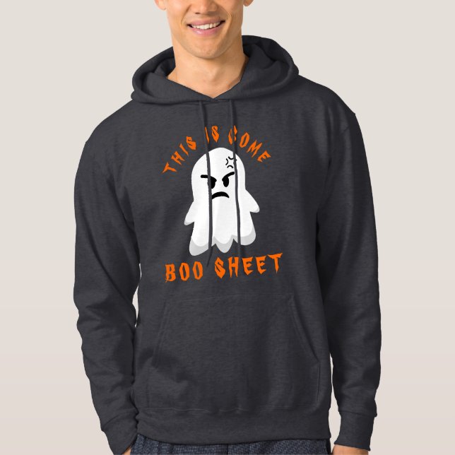 Sudadera Fantástico Fantasma De Halloween Fundido Esta Es U (Anverso)