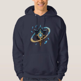 Sudadera Fantasy Emblem with Floating Blades – Magical Ener