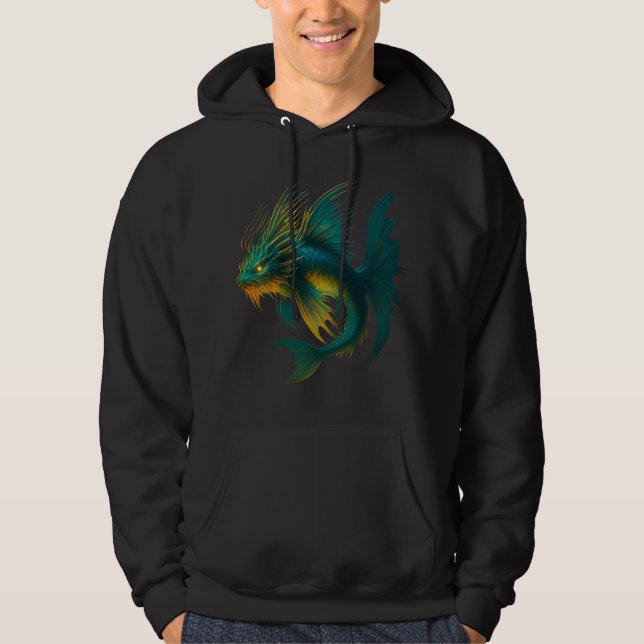 Sudadera Fantasy Fish Glow Hoodie (Anverso)