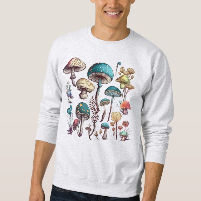 Sudadera Fantasy Mushrooms (Anverso)