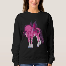 Sudadera Fantasy Pixie Fairy Clydesdale Horse