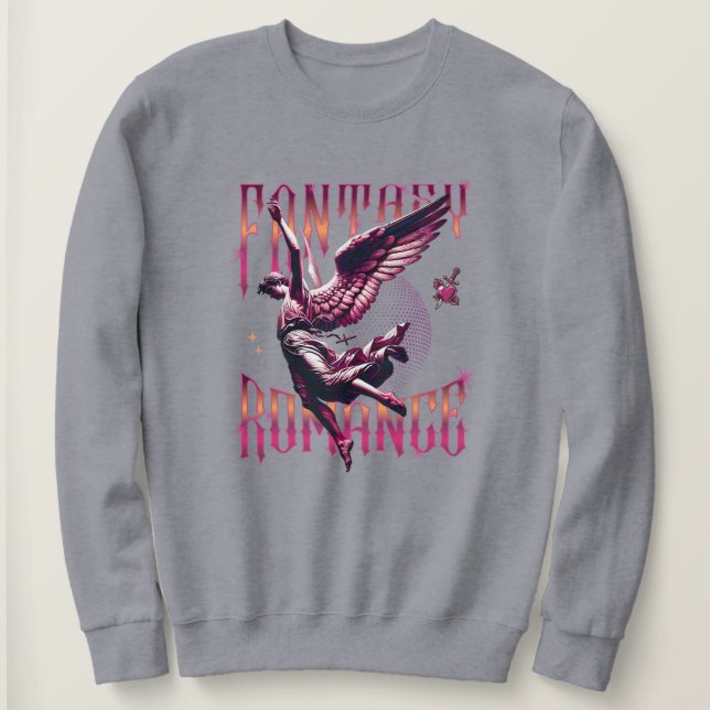 Sudadera Fantasy Romance Angel Book Club (Anverso del diseño)