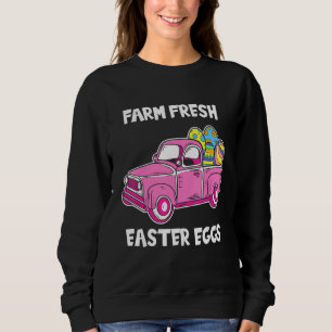 Sudadera Farm Easter Bunny Egg Cacería de Huevos Familia F