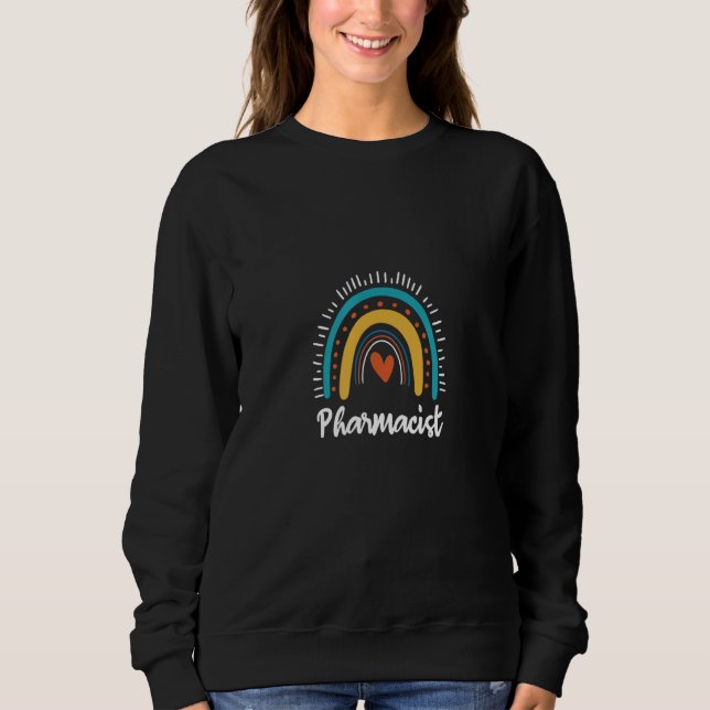 Sudadera Farmacéutico Arcoiris (Anverso)