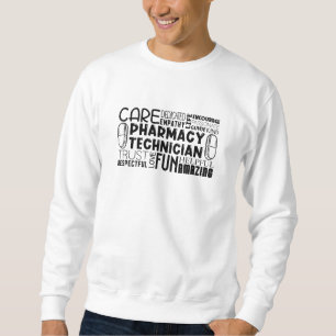 Sudadera Farmacy Tech Cita Medicina Farmacéutica Técnico