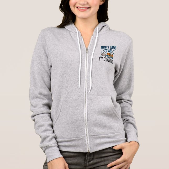 Sudadera Farmacy Tech no me hable, estoy contando (Anverso)