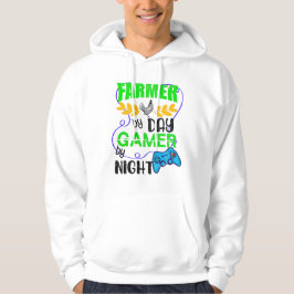 Sudadera Farmer by Day Gamer by Night