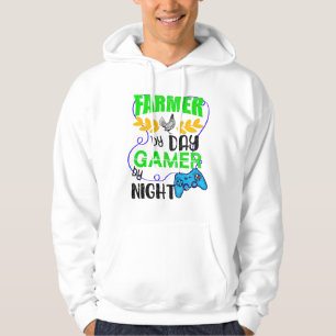 Sudadera Farmer by Day Gamer by Night