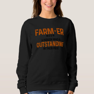 Sudadera Farmer Definition Noun Farmer Agriculture Tractor