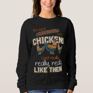 Sudadera Farmer Farm Animal Chicken  
