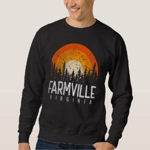 Sudadera Farmville Virginia VA Vintage Retro de los años 90