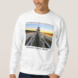 Sudadera Faro de Doubling Point, Isla Arrowsic, Maine