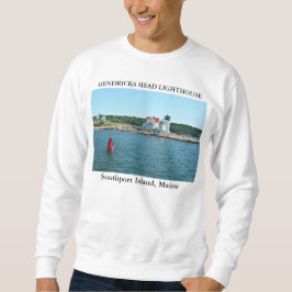 Sudadera Faro de Hendricks Head, Isla de Southport Maine
