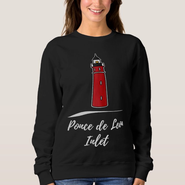 Sudadera faro de la entrada de Ponce De Leon (Anverso)