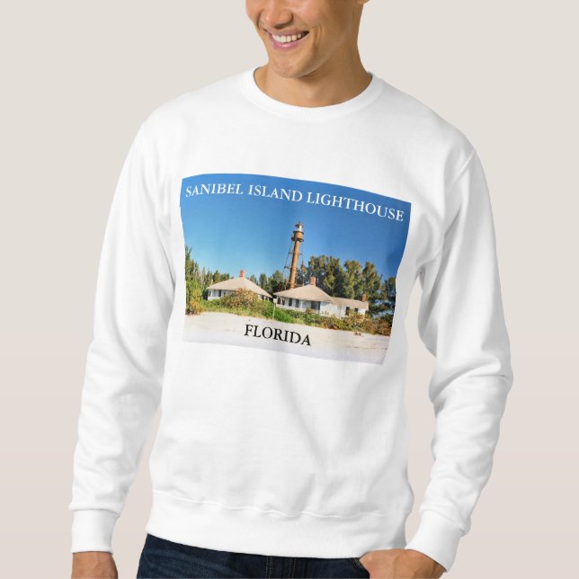 Sudadera Faro de la isla de Sanibel, la Florida (Anverso)