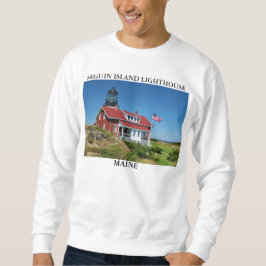 Sudadera Faro de la isla de Seguin, Maine