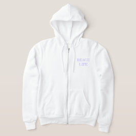 Sudadera Faro de Lavender Hoodie con cremallera