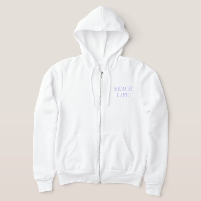 Sudadera Faro de Lavender Hoodie con cremallera (Distribución)