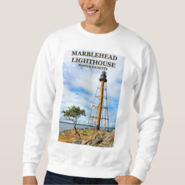 Sudadera Faro de Marblehead, camiseta sudorosa de Massachus
