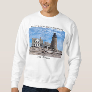 Sudadera Faro de Mount Desert Rock, Maine