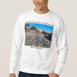 Sudadera Faro de Pemaquid Point, Bristol Maine