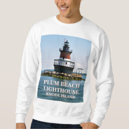 Sudadera Faro de Plum Beach, N. Kingstown, Isla Rhode