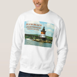 Sudadera Faro de Plum Beach, N. Kingstown, Isla Rhode