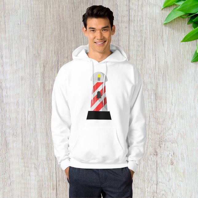 Sudadera Faro de rayas rojas y blancas (Subido por el creador)