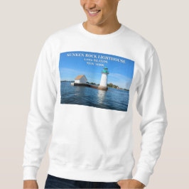 Sudadera Faro de Rock Sunken, Nueva York