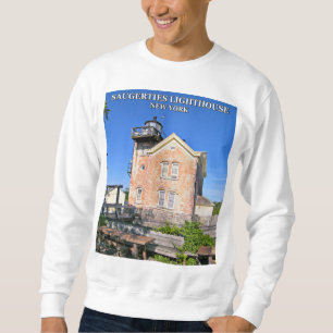 Sudadera Faro de Saugerties, Río Hudson Nueva York