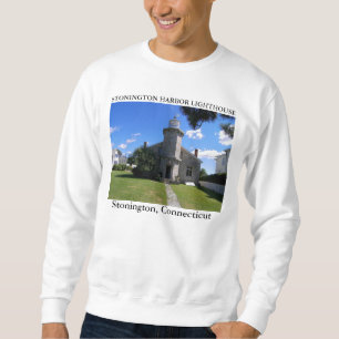 Sudadera Faro del puerto de Stonington, Connecticut