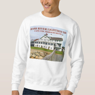 Sudadera Faro del río Bass, camiseta sudorosa de Massachuse