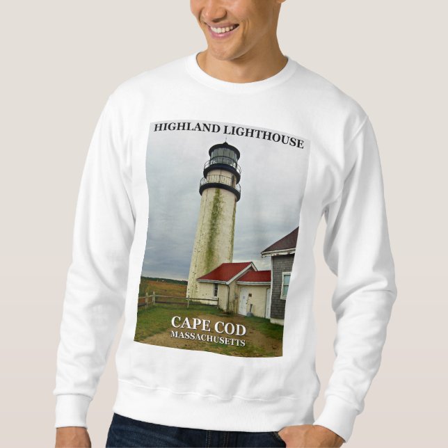 Sudadera Faro Highland, Cape Cod, Massachusetts (Anverso)