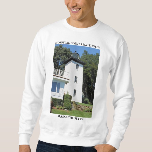 Sudadera Faro Hospital Point, Massachusetts (Anverso)