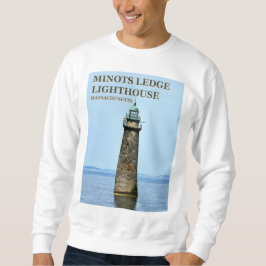 Sudadera Faro Minots Ledge, Cohassett Massachusetts