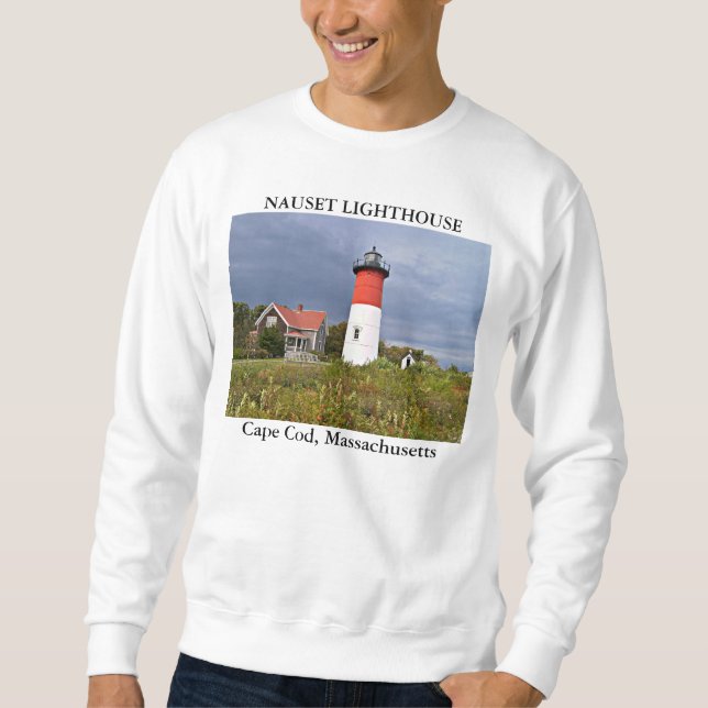 Sudadera Faro Nauset, Cape Cod Massachusetts (Anverso)