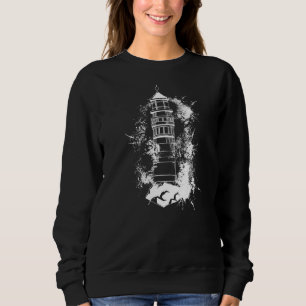 Sudadera Faro Náutico Costa Agua Mar Mist Ocean Li