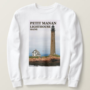 Sudadera Faro pequeno de Manan, camiseta de Maine