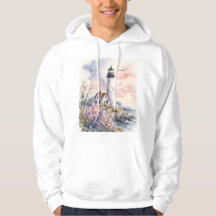 Faro pintado a la acuarela
