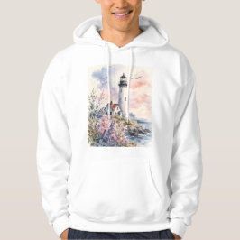 Sudadera Faro pintado a la acuarela
