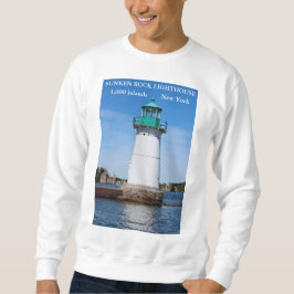 Sudadera Faro Sunken Rock, Nueva York