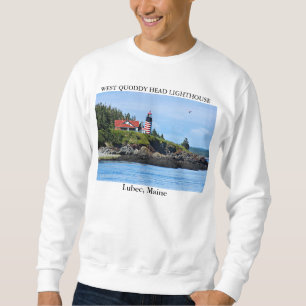 Sudadera Faro West Quoddy Head, Lubec Maine