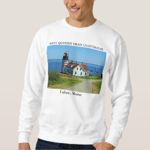 Sudadera Faro West Quoddy Head, Lubec Maine