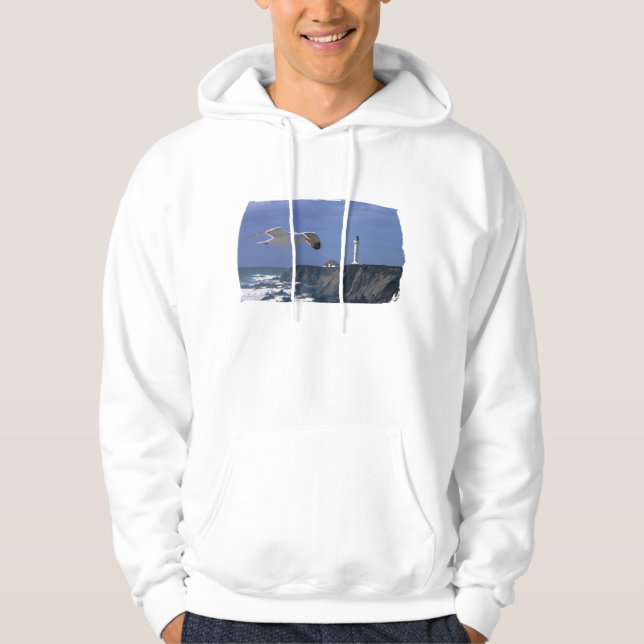 Sudadera Faro y gaviota (Anverso)