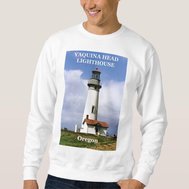 Sudadera Faro Yaquina Head, Oregon Sweatshirt (Anverso)