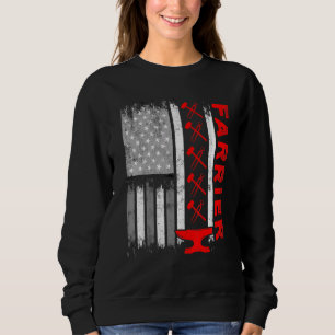 Sudadera Farrier Horseshoe Hoof Trimming Equine Shoeing 16