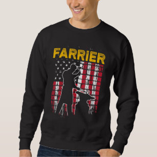 Sudadera Farrier Horseshoe Hoof Trimming Equine Shoeing 18