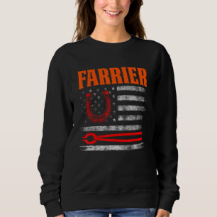 Sudadera Farrier Horseshoe Hoof Trimming Equine Shoeing 39