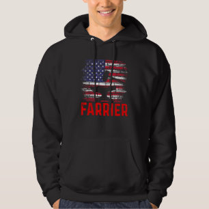 Sudadera Farrier Horseshoe Hoof Trimming Equine Shoeing 66